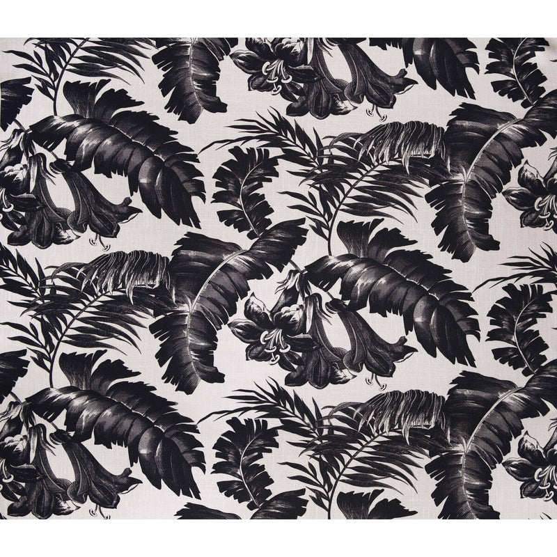 GASTON Y DANIELA - PLANTATION- BLACK  - Fabric by the Yard BLACK