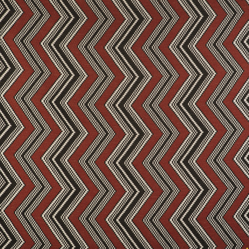 GASTON Y DANIELA - ZIG ZAG- ROJO - Fabric by the Yard ROJO