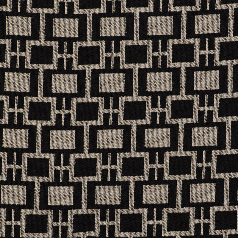GASTON Y DANIELA - SERIES- LINO/NEGRO - Fabric by the Yard LINO/NEGRO