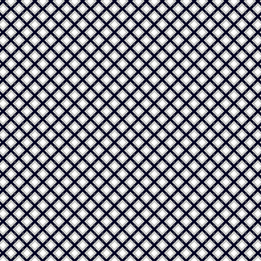 GASTON Y DANIELA - TRELLIS- NAVY/GRIS - Fabric by the Yard NAVY/GRIS