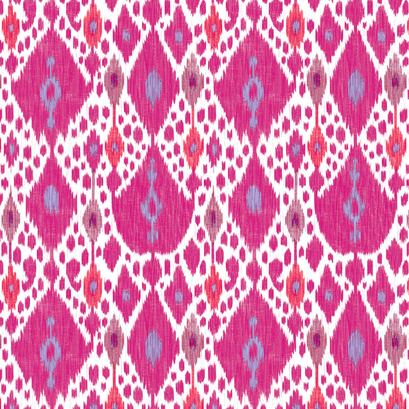 GASTON Y DANIELA - IKAT- ROJO - Fabric by the Yard ROJO