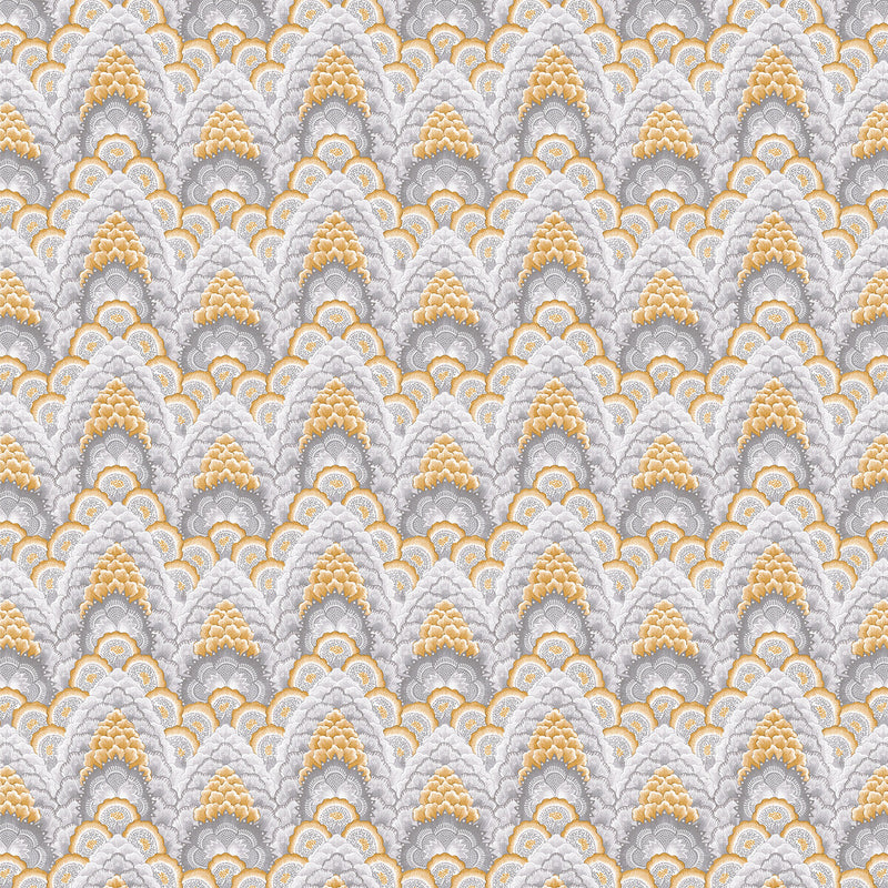 GASTON Y DANIELA - GANGES- OCRE - Fabric by the Yard OCRE