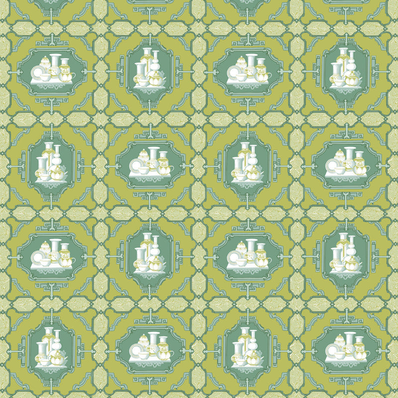 GASTON Y DANIELA - PORCELANAS- LIMA - Fabric by the Yard LIMA