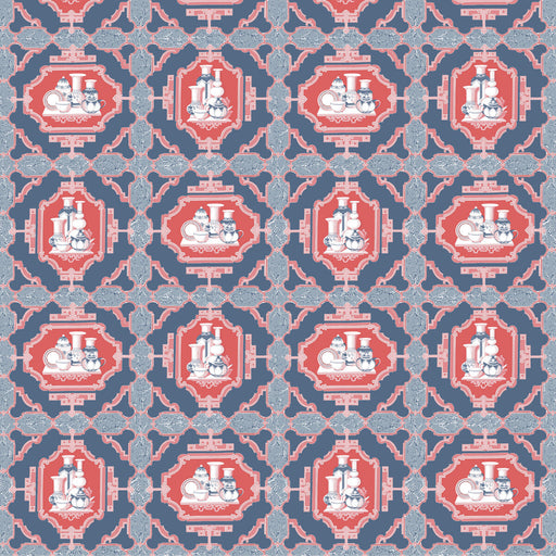 GASTON Y DANIELA - PORCELANAS- AZUL - Fabric by the Yard AZUL