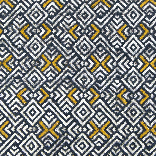 GASTON Y DANIELA - INCA- AMARILLO - Fabric by the Yard AMARILLO