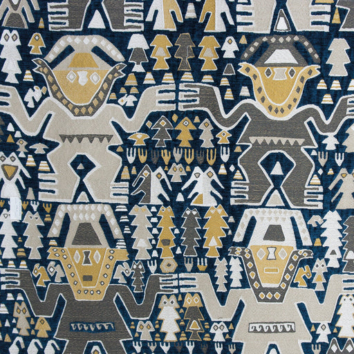 GASTON Y DANIELA - COLOSOS- AZUL - Fabric by the Yard AZUL