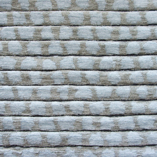 GASTON Y DANIELA - MOGUER- GRIS/AZUL - Fabric by the Yard GRIS/AZUL
