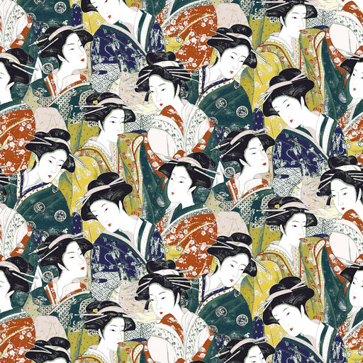 GASTON Y DANIELA - MATSUYAMA VELVET- MULTI - Fabric by the Yard MULTI