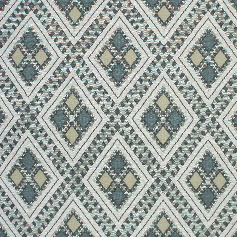 GASTON Y DANIELA - CHIHUAHUA- VERDE/GRIS - Fabric by the Yard VERDE/GRIS