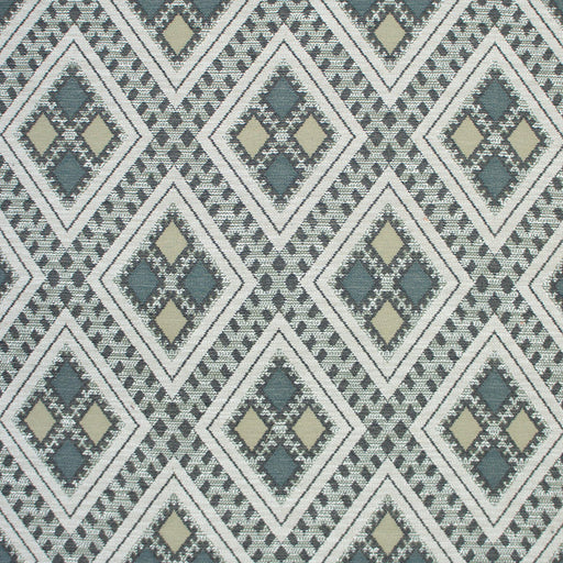 GASTON Y DANIELA - CHIHUAHUA- VERDE/GRIS - Fabric by the Yard VERDE/GRIS