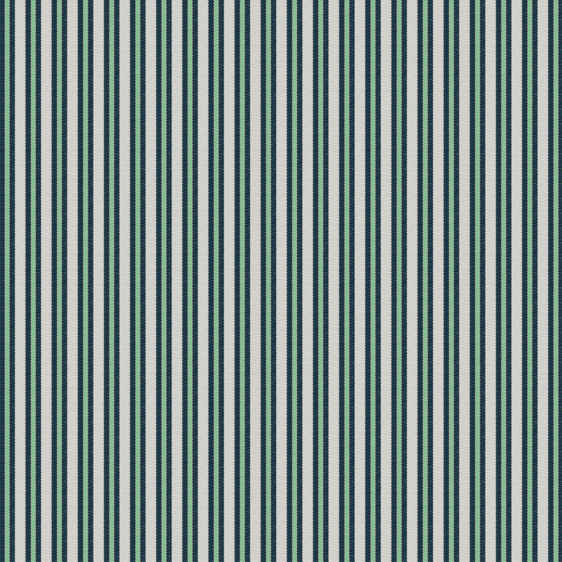 GASTON Y DANIELA - POLLENSA- AZUL OSCURO/VERDE CLARO - Fabric by the Yard AZUL OSCURO/VERDE CLARO