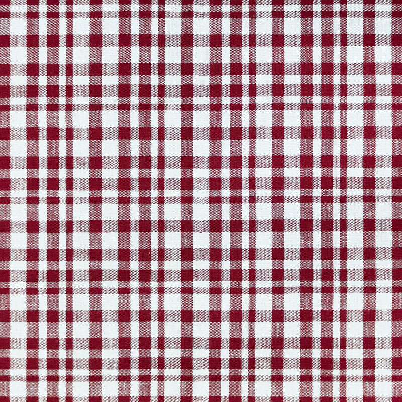 GASTON Y DANIELA - DRACH- BLANCO/BURDEOS - Fabric by the Yard BLANCO/BURDEOS