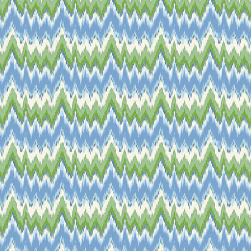 GASTON Y DANIELA - CALA FIGUERA- VERDE AZUL - Fabric by the Yard VERDE AZUL