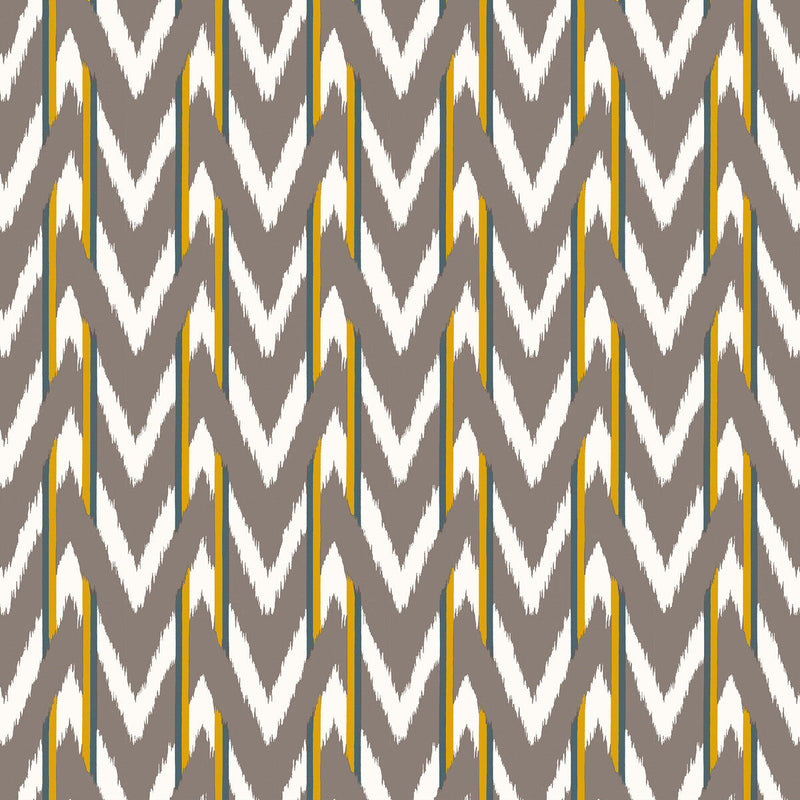 GASTON Y DANIELA - CALA D OR- MARRON OCRE - Fabric by the Yard MARRON OCRE