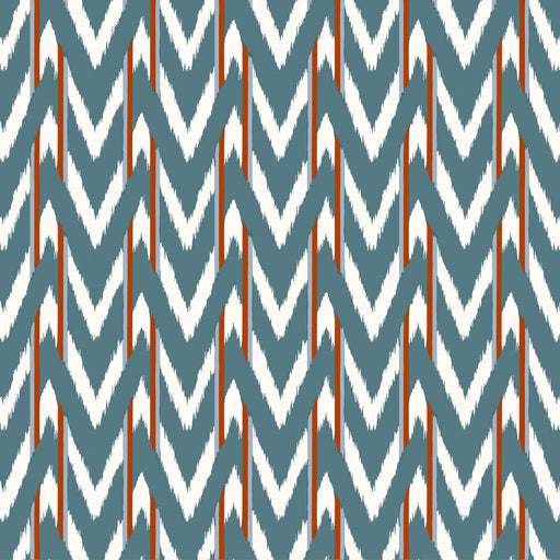 GASTON Y DANIELA - CALA D OR- AZUL TEJA - Fabric by the Yard AZUL TEJA