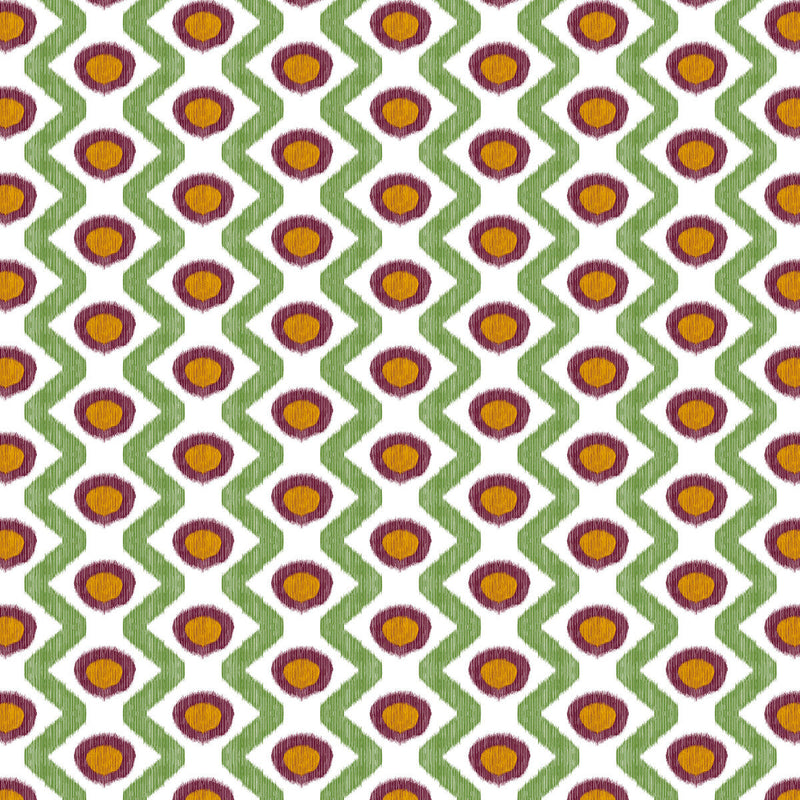 GASTON Y DANIELA - CALA MARSAL- VERDE BURDEOS - Fabric by the Yard VERDE BURDEOS