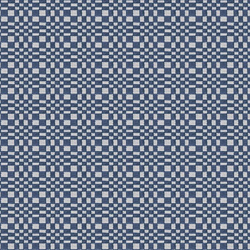 GASTON Y DANIELA - SANTA EULALIA- AZUL OSCURO - Fabric by the Yard AZUL OSCURO