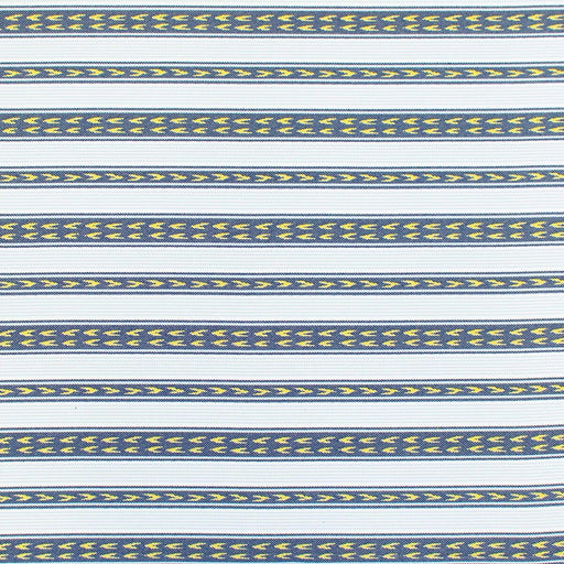 GASTON Y DANIELA - KORA- BABY BLUE/NAVY - Fabric by the Yard BABY BLUE/NAVY
