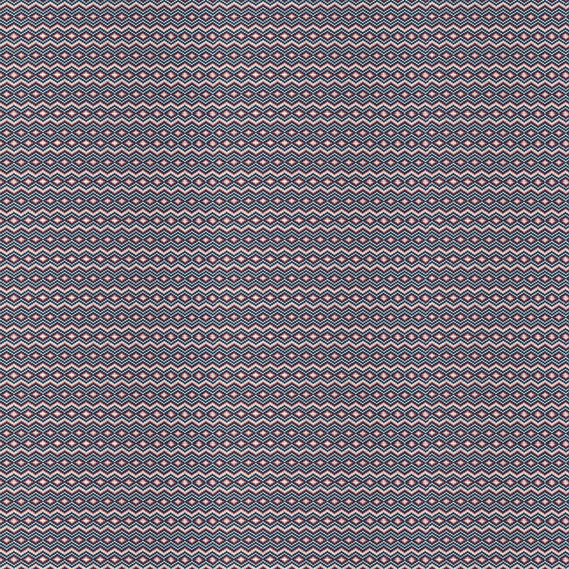 GASTON Y DANIELA - CAUCASO- NAVY FRESA - Fabric by the Yard NAVY FRESA