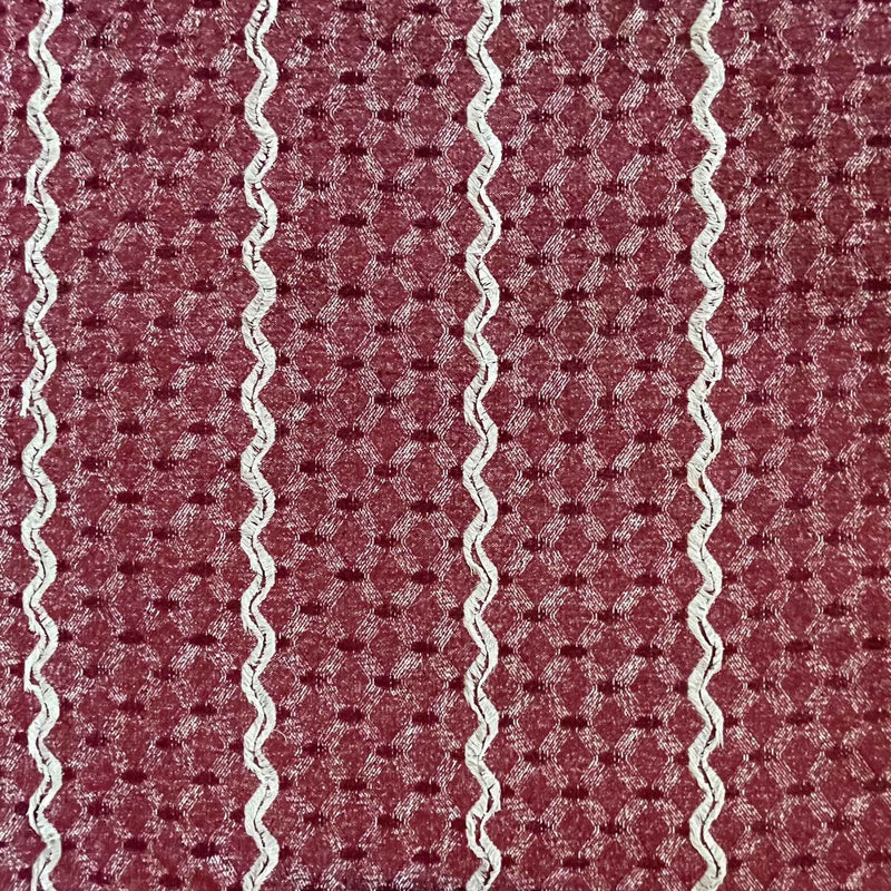 GASTON Y DANIELA - SEVAN- ROJO - Fabric by the Yard ROJO