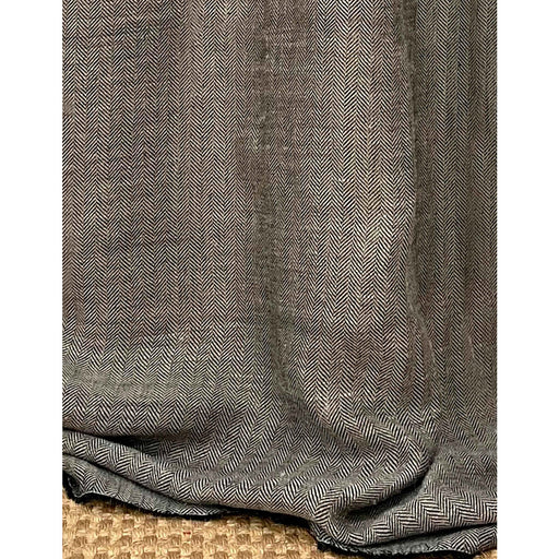 GASTON Y DANIELA - ELBRUS- NEGRO - Fabric by the Yard NEGRO