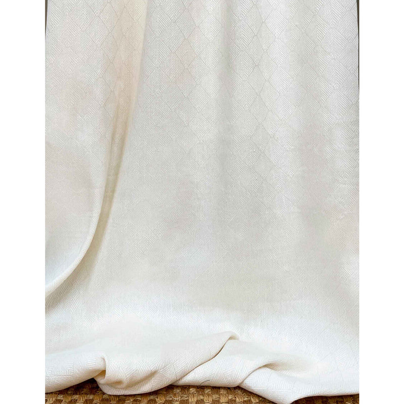 GASTON Y DANIELA - SHOTA- BLANCO - Fabric by the Yard BLANCO
