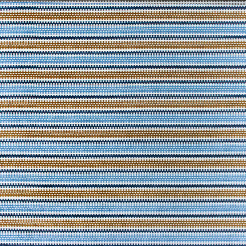 GASTON Y DANIELA - ASSOS- AZUL/OCRE - Fabric by the Yard AZUL/OCRE