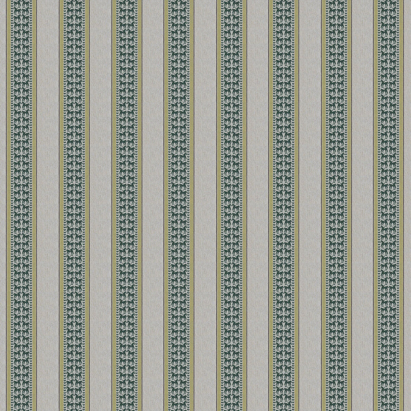 GASTON Y DANIELA - TROYA- VERDE - Fabric by the Yard VERDE