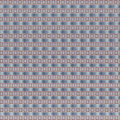 GASTON Y DANIELA - EFESO- AZUL/ROJO - Fabric by the Yard AZUL/ROJO