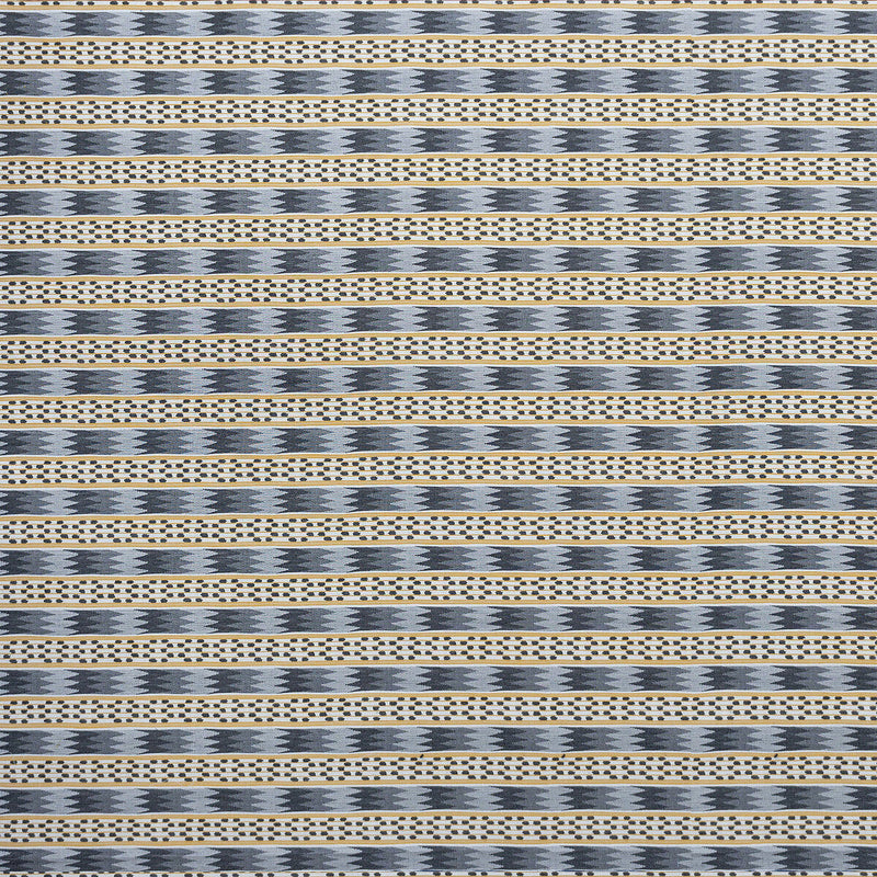 GASTON Y DANIELA - EFESO- BLACK/OCRE - Fabric by the Yard BLACK/OCRE
