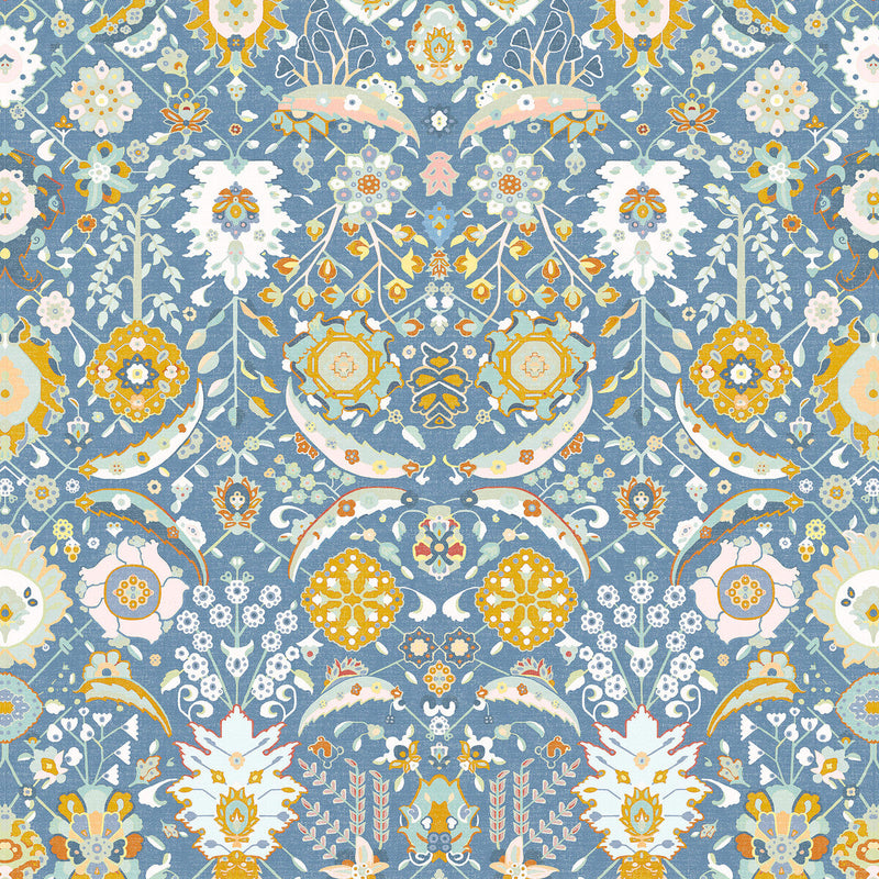 GASTON Y DANIELA - EDUARDA- AZUL - Fabric by the Yard AZUL