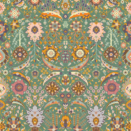 GASTON Y DANIELA - EDUARDA- VERDE - Fabric by the Yard VERDE