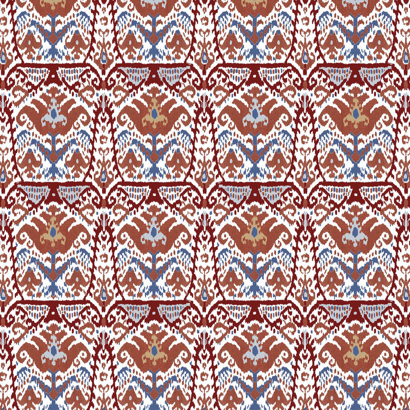GASTON Y DANIELA - DOGA- TEJA/AZUL - Fabric by the Yard TEJA/AZUL