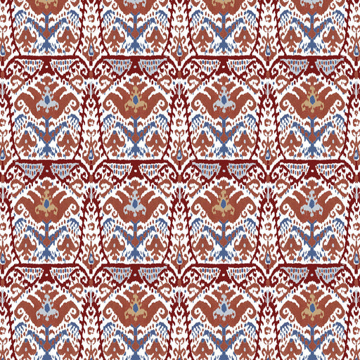 GASTON Y DANIELA - DOGA- TEJA/AZUL - Fabric by the Yard TEJA/AZUL