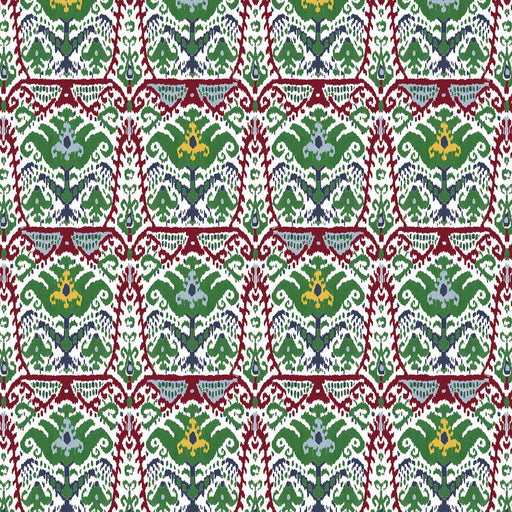 GASTON Y DANIELA - DOGA- ROJO/VERDE - Fabric by the Yard ROJO/VERDE