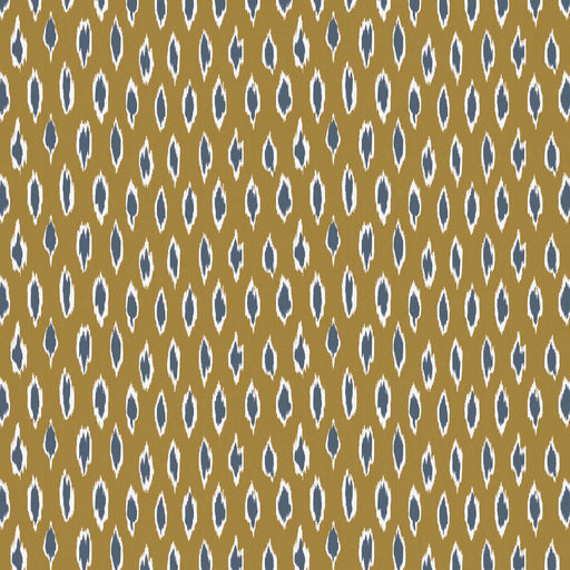 GASTON Y DANIELA - HALI- OCRE/AZUL - Fabric by the Yard OCRE/AZUL