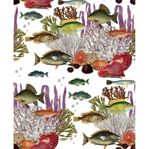 GASTON Y DANIELA - CORALES- BLANCO - Wallcovering by the Yard BLANCO