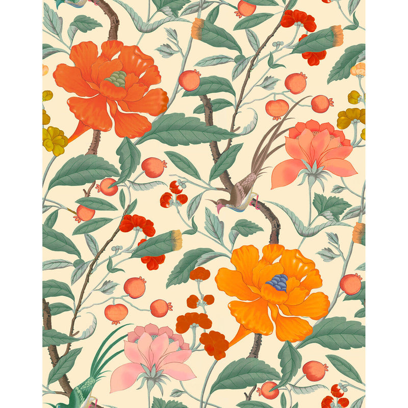 GASTON Y DANIELA - MANILA- BLANCO - Wallcovering by the Roll BLANCO