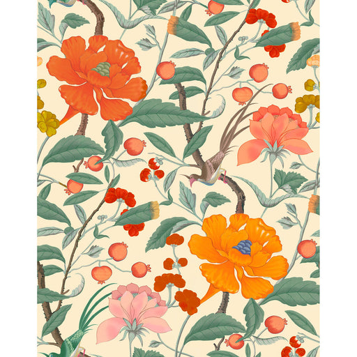 GASTON Y DANIELA - MANILA- BLANCO - Wallcovering by the Roll BLANCO