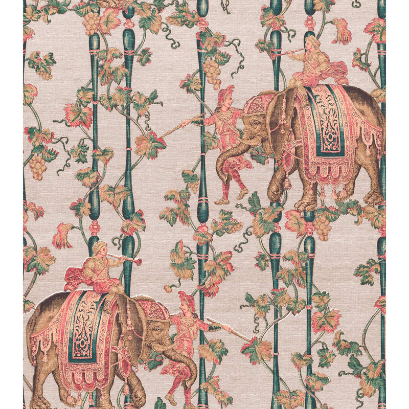 GASTON Y DANIELA - ELEFANTES- BEIGE - Wallcovering by the Roll BEIGE
