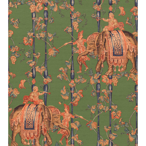 GASTON Y DANIELA - ELEFANTES- VERDE - Wallcovering by the Roll VERDE