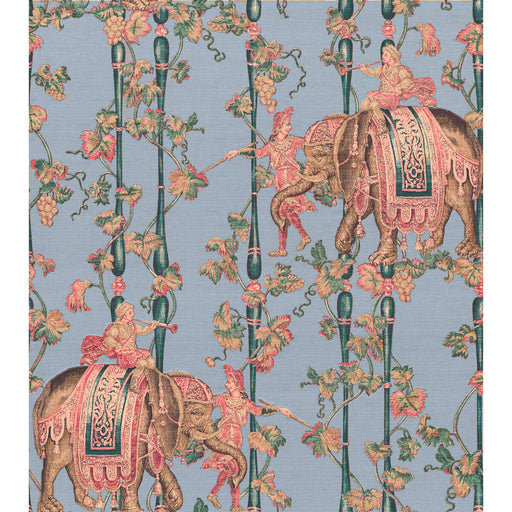 GASTON Y DANIELA - ELEFANTES- AZUL CLARO - Wallcovering by the Roll AZUL CLARO