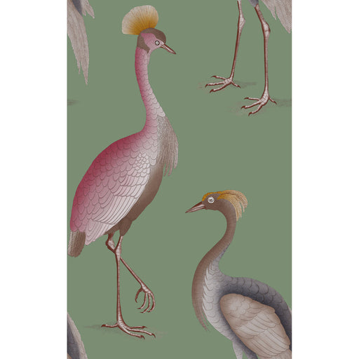 GASTON Y DANIELA - GARZAS- VERDE AGUA - Wallcovering by the Roll VERDE AGUA