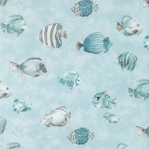 KRAVET DESIGN - GREAT REEF- SURF - Fabric by the Yard SURF
