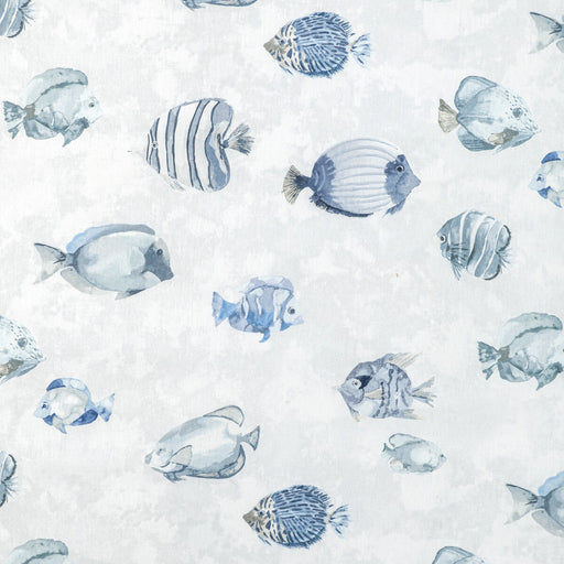 KRAVET DESIGN - GREAT REEF- CRYSTAL - Fabric by the Yard CRYSTAL