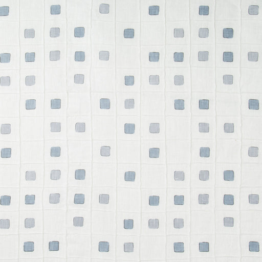 KRAVET BASICS - GRIDWORK- SLATE - Fabric by the Yard SLATE