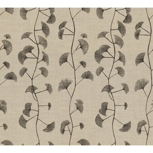 LEE JOFA MODERN - FANS- NATURAL/CHARCOAL - Fabric by the Yard NATURAL/CHARCOAL