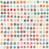 LEE JOFA MODERN - TWISTER PRINT- PETAL/TEAL - Fabric by the Yard