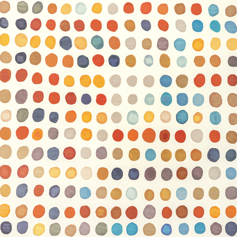 LEE JOFA MODERN - TWISTER PRINT- SKY/TANG - Fabric by the Yard SKY/TANG