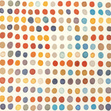 LEE JOFA MODERN - TWISTER PRINT- SKY/TANG - Fabric by the Yard